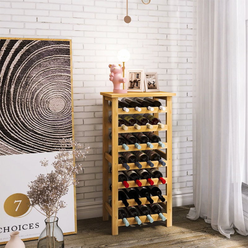 Jenai Wine Bottle Rack, Natural