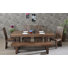Amaris Solid Wood Solid Wood Top Four Leg Dining Set