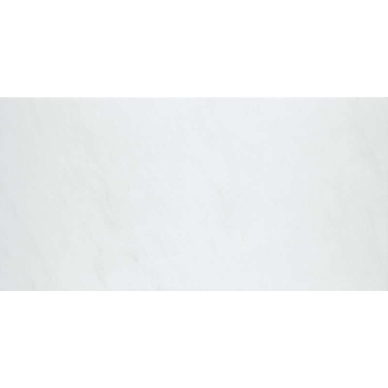 Marble Tw Thassos White 12 in. x 24 in. Polished Marble Floor and Wall Tile (12.02 sq. ft./Case)