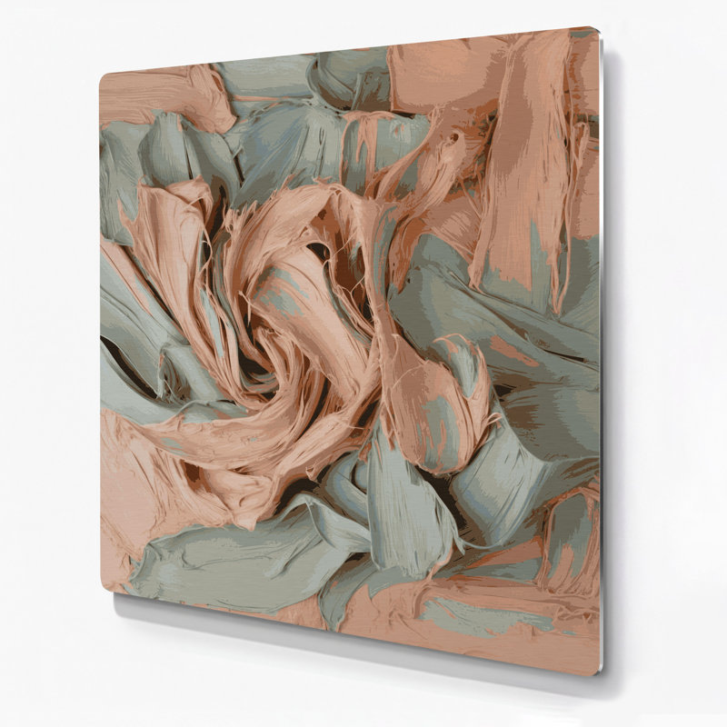 Neo Expressionism 87 Gray Metal Wall Art