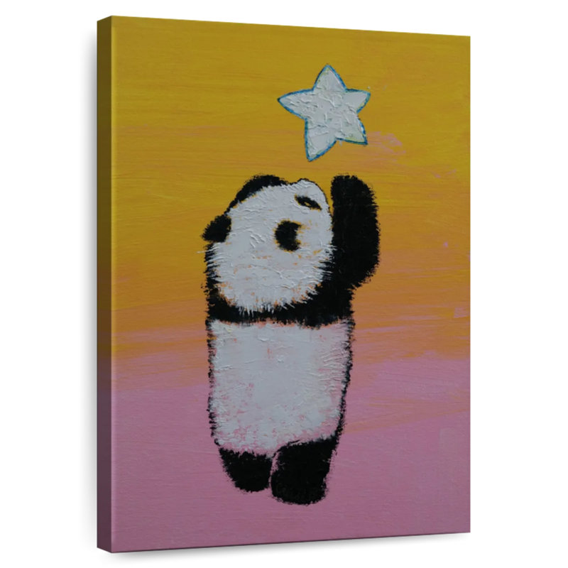 Brampt Panda Star, 51" H x 34" W