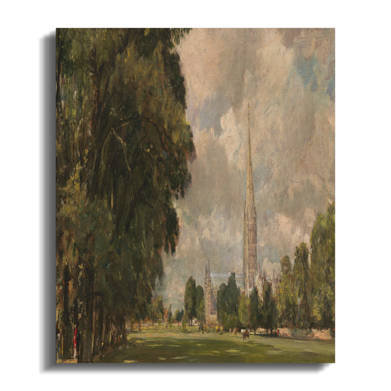 Emond 1 Piece Wrapped Canvas Wall Art Set, 16x24