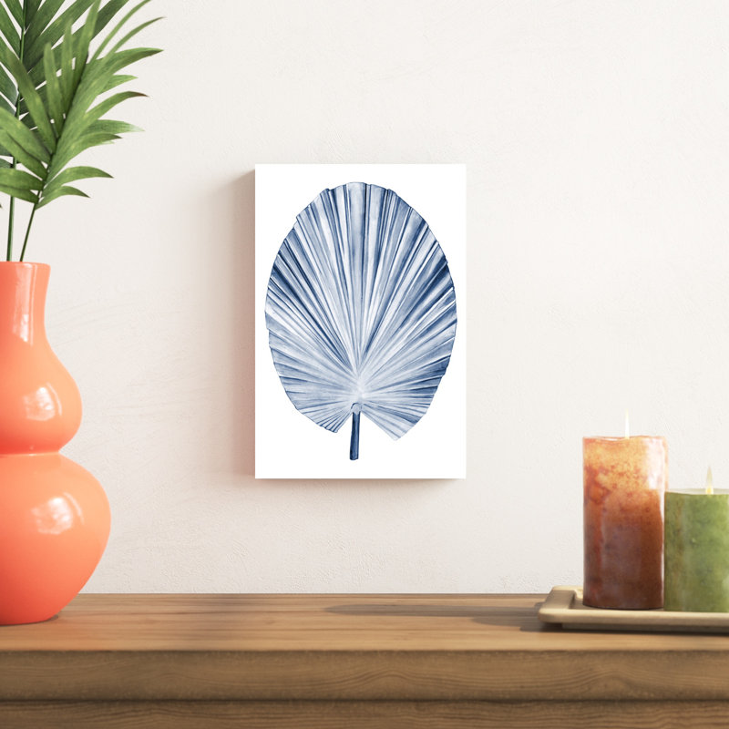 Feuilles indigo tropicales de l'UA AU, H 12 po x l 8 po x P 1 po