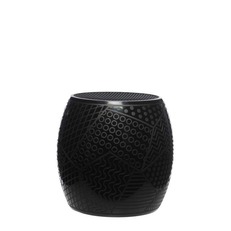 Roy Accent Stool, Black