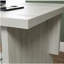 Bureau avec tiroir classeur, finition blanche
