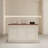Contemporary Rectangular Manufactured Wood Reception Desk