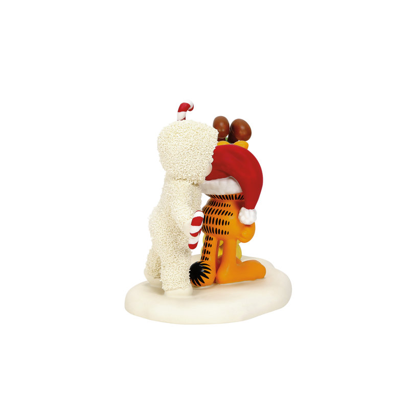 Figurine 4,49 pouces Garfield et Odie avec des cannes en bonbon