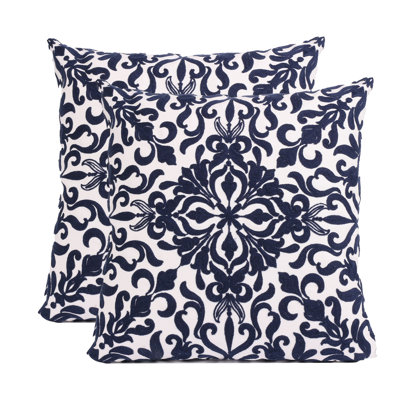  Square Cotton Pillow Cover & Insert