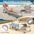 Samera Outdoor Metal Chaise Lounge-1750254696