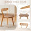 5 -Person Solid Wood Dining Set-566478850
