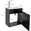 Ensemble de meuble-lavabo mural 16 po avec lavabo et évier 16 po-122511716