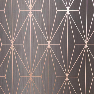 Starr 10.05m x 53cm Textured Metallic Finish Wallpaper Roll