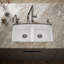 Brookfield 33" L x 22" W x 9-5/8" Under-Mount Double-Equal Kitchen Sink-10935844