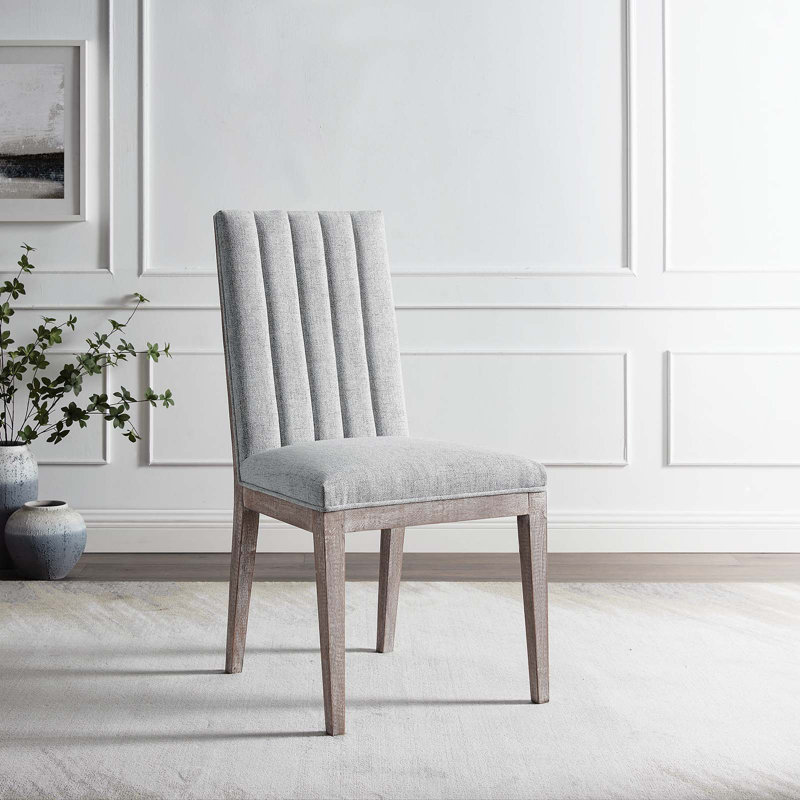 Chaise d'appoint Maisonette, Gris clair
