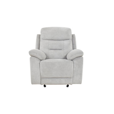 Fauteuil oscillant inclinable, chenille beige