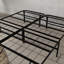 Base de plateforme en acier noir complet - Assemblage d'outils, surélevé de 14 pouces, convient à tous les types de matelas, taille de lit robuste, installation en 5 minutes, hauteur, minimise le transfert de mouvement-542624698