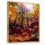 «Beautiful Autumn Forest with Sunlight», peinture sur toile-67465262-67465286