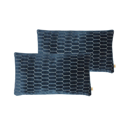 Geometric Rectangular Cushion