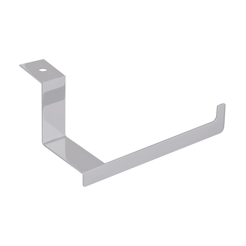 SUPPORT à papier chromé pour meuble, Blanc