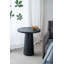 Table d'appoint ronde 22 pi x 22 po x 25,5 po avec base piédestal