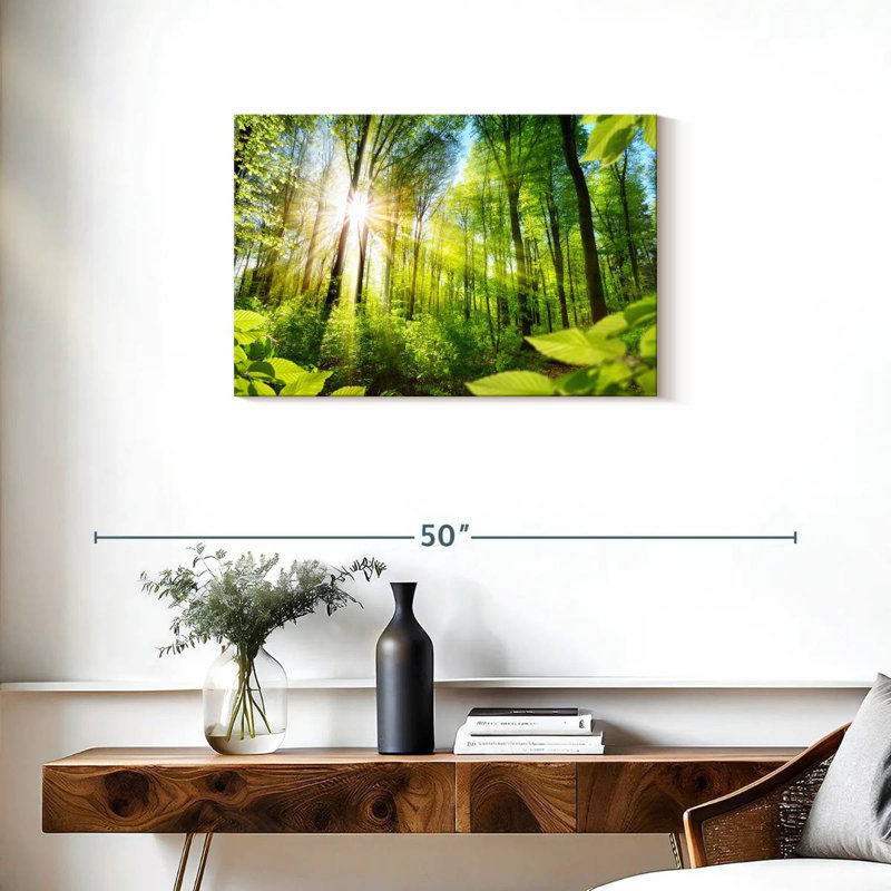" Forest Sunshine ", 20" H x 30" W