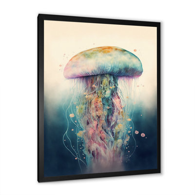 Colorful Deepsea Jellyfish I Colorful Deepsea Jellyfish I