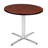 Regency Cain Small Round X-Base Breakroom Table Top, Legs-85752628-85752633-73431350
