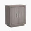 Armoire de rangement, finition gris moyen
