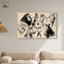 Reproduction d'art sur toile encadrée par Art Remedy, cadre argenté, 45 x 30