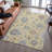 Premium Machine Washable Jaylin AMF1218 Global Rug-1345680988