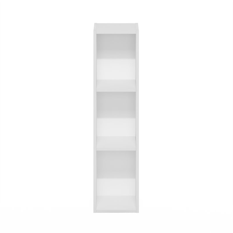 Leila 80.01cm H Standard Bookcase, 80.01cm H x 19.99cm W x 23.6cm D, White