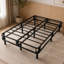 Structure de lit en fer plat 14 po avec housse Andrew, aucun sommier nécessaire-1773039100