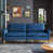 Polyester bleu est en rupture de stock