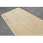 Tapis tissé à la main, tapis rétro, tapis froids beiges, tapis de couloir 5,2 x 14,1 pi, tapis turc, tapis de décoration intérieure