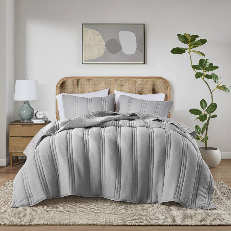 3 PCS Poly Gauze Quilt Set