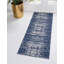 Tapis bleu marine / ivoire Draco-1824794316