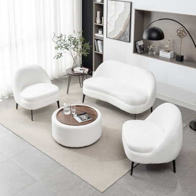 Bula 4 - Piece Living Room Set