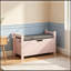 Banc avec rangement rabattable et siège souple-1099464047