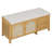 Trexm Vintage Shoe Storage Bench With Cushion And Drawers - Ideal Entryway Organizer
