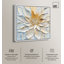 Art mural floral élégant sur toile de lotus par Art Remedy-104343626-104343640