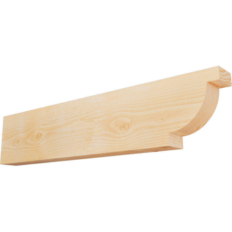 Alpine Rough Sawn, Sapin de Douglas, H 10 po x l 48 po x P 4 po