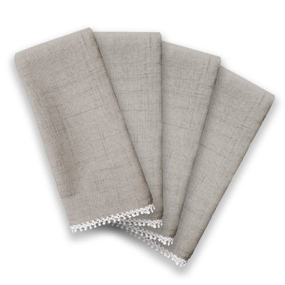 Serviettes de table Lenox French Perle