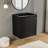 Modern American Style Bathroom Vanity with Vertical Groove Detail, 24/30/36 Inch Freestanding or Wall Hung Vanity with Choice of Black Undermount Sink-997536351-997536341