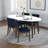 Brattle 4 - Person Solid Wood Solid Wood Top Four Leg Dining Set-20077642
