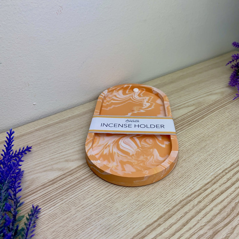 Orange Incense Stick Holder