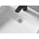 40 in. Wall-Mount or Countertop Bathroom with Classic Square Bowl Solid Surface