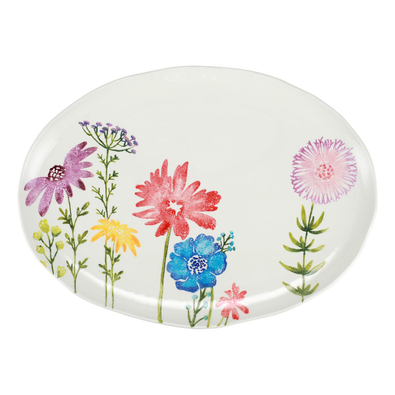 VIETRI Fiori Di Campo Serving Dish