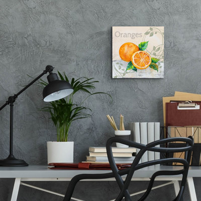 «Tutti Fruiti Orange» par Jean Plout, art mural en verre acrylique