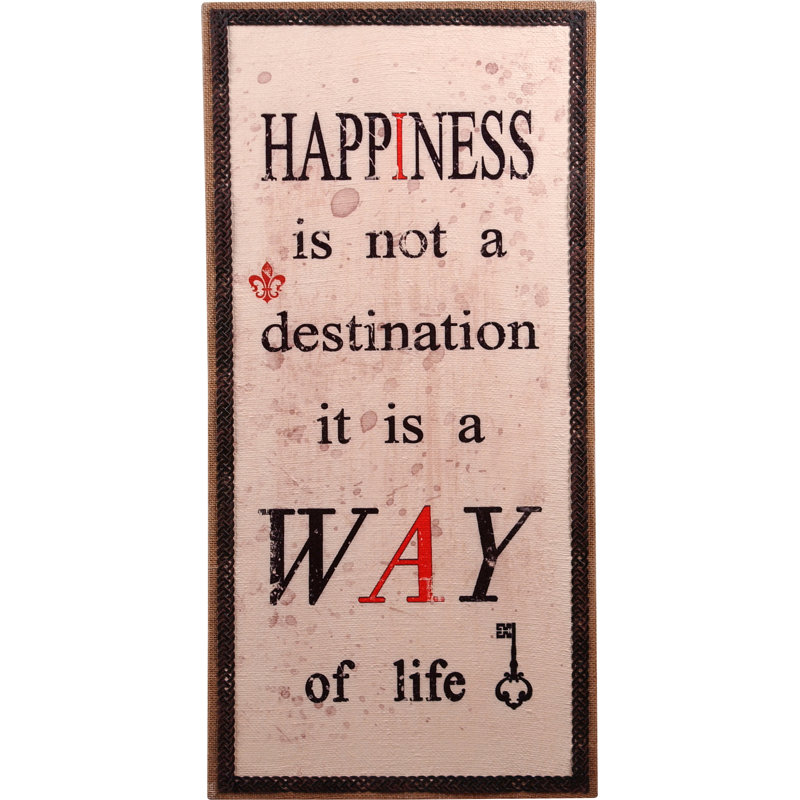 Handmade Wall Decor on Canvas