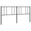 17 Stories Metal Replace Headboard Black 200 Cm-1215591496